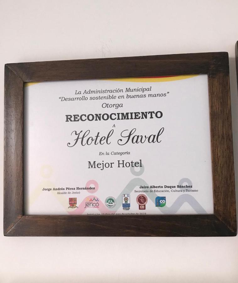 Hotel Saval Jerico Jericoc (Antioquia) Exterior foto